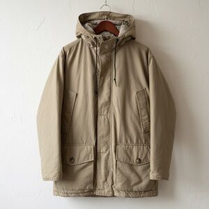 VTG Woolrich Arctic Down Parka Tan Beige M/L Gorpcore Heritage Workwear